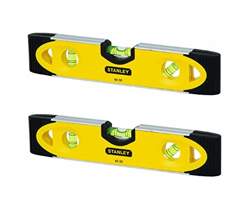 Stanley 43-511 Magnetic Shock Resistant Torpedo Level NIP (2 Pack)