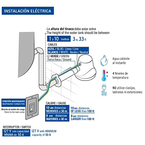 FOSET Electric Shower