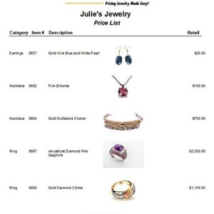 Jewelry Designer Manager Premier