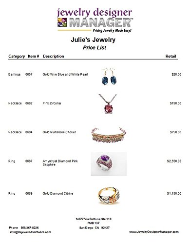 Jewelry Designer Manager Premier