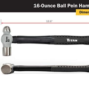 Titan - 16 Oz. Ball Pein Hammer (63316)