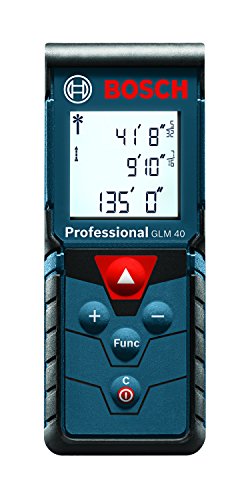 Bosch Laser Measure, 135 Feet GLM 40 (Discontinued by Manufacturer)