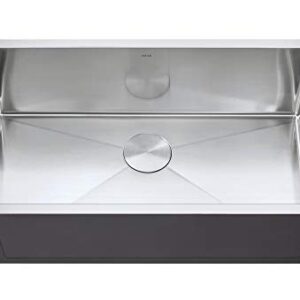 Modena Undermount Kitchen Sink Set, 16-Gauge Stainless Steel (32-Inch Single Bowl)