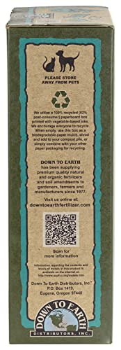 Down to Earth Organic Bio-Fish Fertilizer Mix 7-7-2, 5 lb