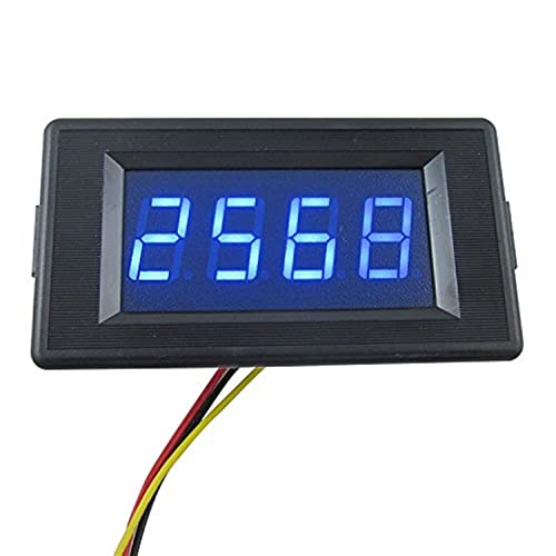 DIGITEN DC 24V 4 Digit Digital LED Counter Panel Meter Up and Down Totalizer 0-9999 Blue