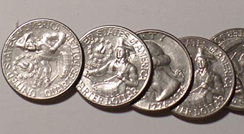 1776-1976 Washington"Bi-centennial" Quarters "D" (1 Roll = 40 Coins)