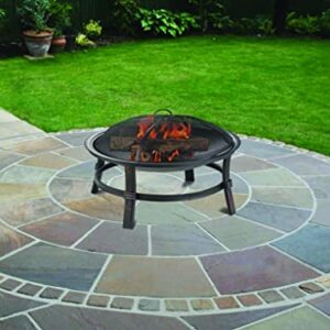 Endless Summer WAD15121MT Brushed Copper Wood Burning Outdoor Firebowl