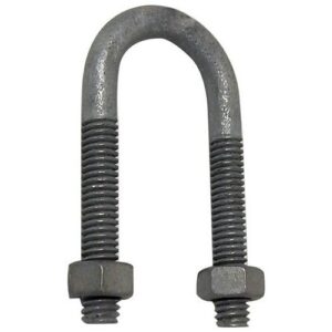 morris 21843 malleable u-bolt pipe clamp, 1-1/4"