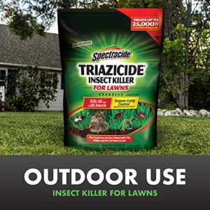 Spectracide Triazicide Insect Killer For Lawns Granules, Kills All Listed Lawn-Damaging Insects, 20 lb bag