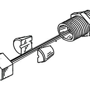 Morris Products 15393 Kenny Clamp, 6 Awg Stranded