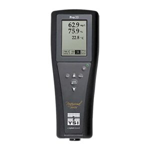 ysi 6050020 pro20 handheld dissolved oxygen meter (meter only)