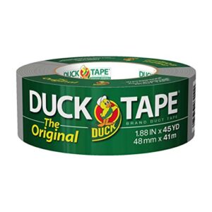 The Original Duck Tape Brand Duct Tape, 12-Pack 1.88 Inch x 45 Yard, 540 Total Yards, Silver (284358)