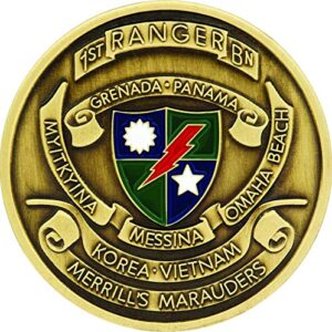 1st ranger battalion challenge coin