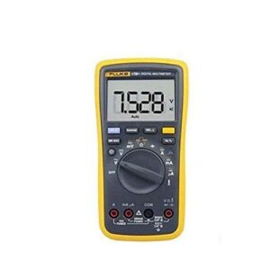 fluke 17b+ digital multimeter w/ temperature & frequency (carrying case included)