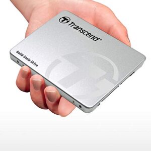 Transcend 512GB MLC SATA III 6Gb/s 2.5" Solid State Drive 370 (TS512GSSD370S),Silver