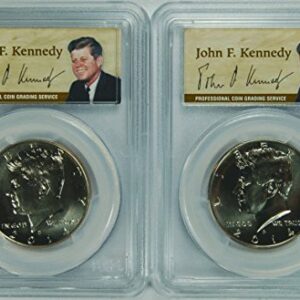 2014 Kennedy Half Dollar First Strike 50th Anniversary Signature Label SP68