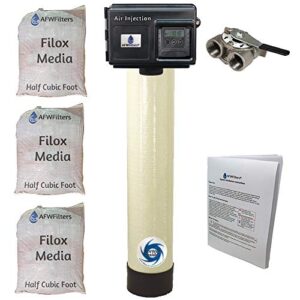 afwfilters air injection platinum 1.5 cubic foot iron, sulfur, manganese system