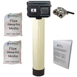 afwfilters platinum series air injection iron, sulfur removal filter system