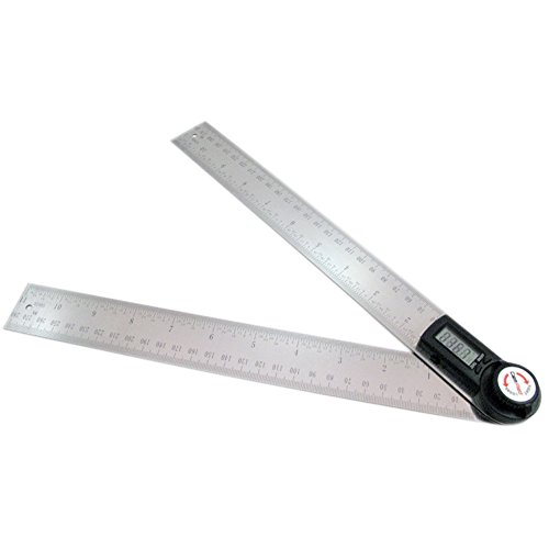 GemRed 82305 Stainless Steel Digital Protractor (300mm)