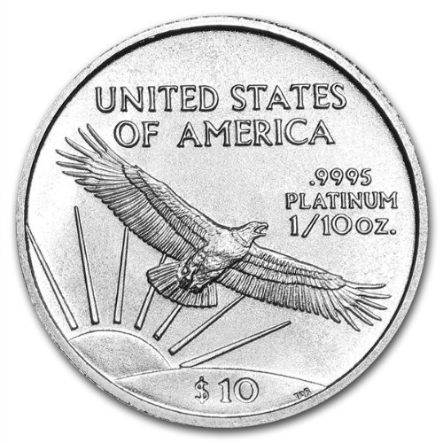 Platinum Eagle (1/10 Ounce) .999 Pure $10 Brilliant Uncirculated