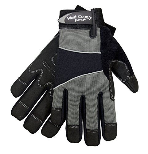 West County Gardener unisex adult West County Gardener Men s Work Glove Charcoal X Large 013C, Charcoal, X Large US