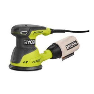 ryobi zrrs290g 2.6 amp 5 in. random orbit sander (green) (certified refurbished)