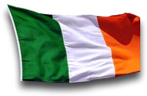 us flag factory 2x3 ft ireland irish flag (sewn stripes) outdoor solarmax nylon - made in america - premium quality