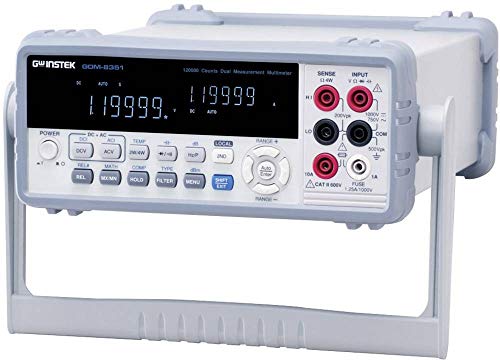 GW Instek GDM-8351 Digit Dual Measurement Multimeter, 5 ½ (120000 Counts)