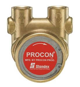 procon series 4 - brass pump - 1/2" npt prots, bolt-on 265 gph brass pump; 225 psi model number: 104e265f11aa225 for commercial drinking water system reverse osmosis ro