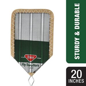 Enoz Wire Mesh Head Flyswatter with Metal Handle (Pack of 3)