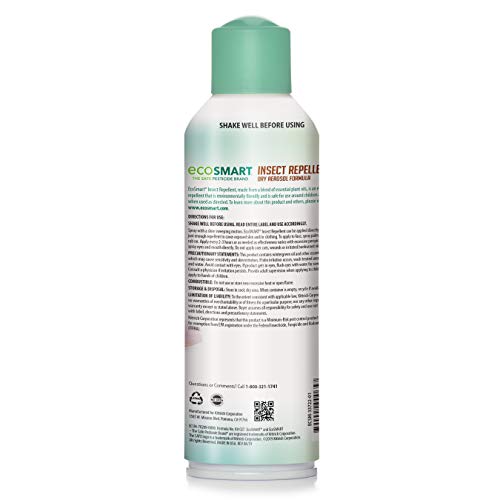 EcoSmart Natural Insect Repellent/Bug Spray, 6 Ounce Aerosol Spray Can