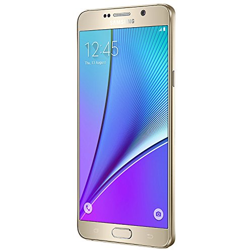 Samsung N920 Unlocked Galaxy Note 5, GSM 32GB Gold Factory - International Version (Gold)