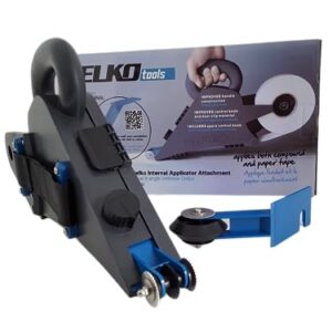 DELKOtaper drywall taping tool - the Delko Taping Tool and Internal Corner Attachment Package enables contractors to finish flat joints, internal corners and square set with one taping tool.…