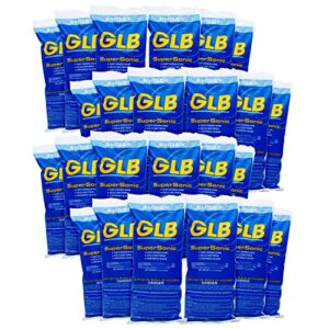 glb 23224-24 73% calcium hypochlorite chlorine shock treatment for swimming pools, 1-pound, 24-pack