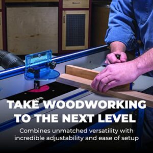 Kreg PRS1045 Precision Router Table System - Self-Squaring Router Table Fence System - Sits on Precision Router Table Top - Carpentry Tools & Accessories