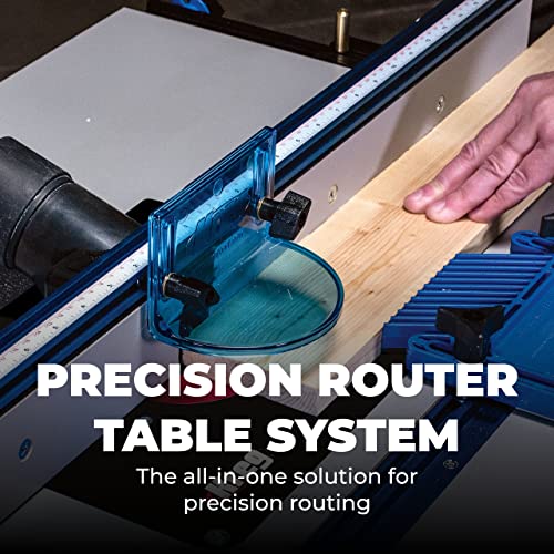 Kreg PRS1045 Precision Router Table System - Self-Squaring Router Table Fence System - Sits on Precision Router Table Top - Carpentry Tools & Accessories