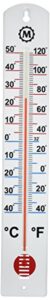 marathon ba030001 vertical outdoor thermometer - 16-inch