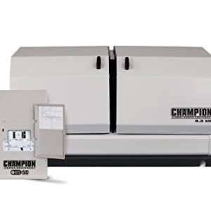 Champion 8.5-kW Home Standby Generator with 50-Amp Indoor-Rated Automatic Transfer Switch