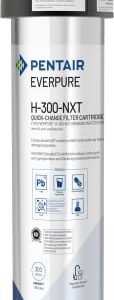 Pentair Everpure H-300-NXT Drinking Water System, EV927151, Includes Filter Head, Filter Cartridge, All Hardware and Connectors, 300 Gallon Capacity, 0.5 Micron