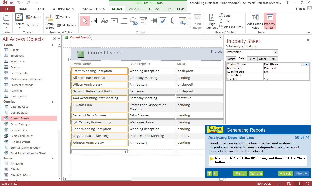 Professor Teaches Access for Office 2013 & Office 365 [Download]