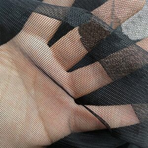 Shatex Mosquito Netting 5'x15' Insect Pest Barrier Netting for Outdoor/Bed/Wedding,Black