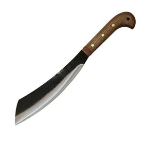 condor tool & knife 10" blade mini duku parang machete, black