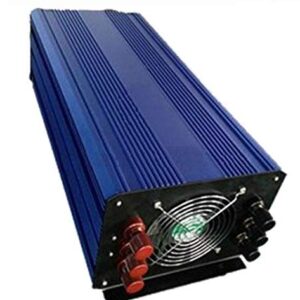 GOWE 4000W DC110V Off Grid Pure Sine Wave Solar or Wind Inverter, City Electricity Complementary Charging function with LCD Screen