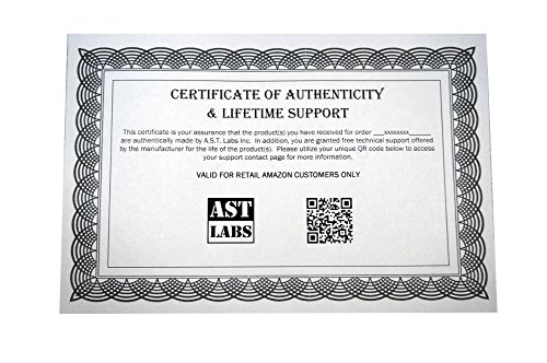 AST Labs Test Lead Banana Plug Stackable to Alligator Clip Heavy Duty 39"