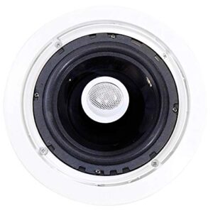 Pyle PDIC60 6.5 Inch 250 Watt 2 Way in Wall/Ceiling Home Speaker System (4 Pair)