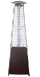 pyramid heater commercial natural gas - hammered bronze glass tube heater