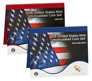 2015 united states mint uncirculated coin set (u15) ogp