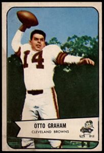 1954 bowman # 40 otto graham cleveland browns-fb (football card) dean's cards 2 - good browns-fb