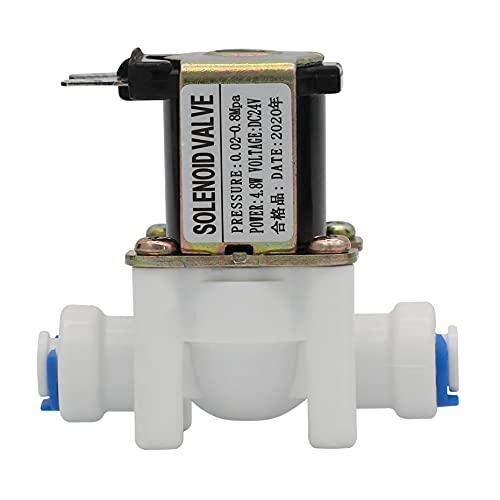 DIGITEN 24V 1/4" Inlet Feed Water Solenoid Valve for RO Reverse Osmosis Pure System