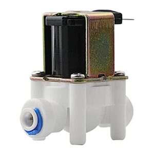 DIGITEN 24V 1/4" Inlet Feed Water Solenoid Valve for RO Reverse Osmosis Pure System